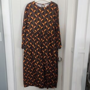 Floral Long Sleeve Dress